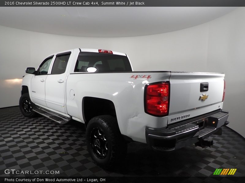 Summit White / Jet Black 2016 Chevrolet Silverado 2500HD LT Crew Cab 4x4