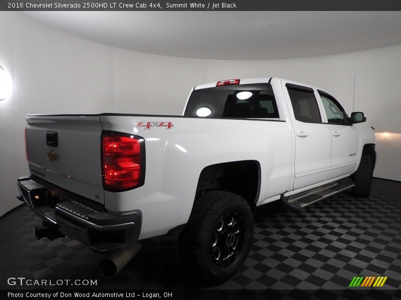 Summit White / Jet Black 2016 Chevrolet Silverado 2500HD LT Crew Cab 4x4