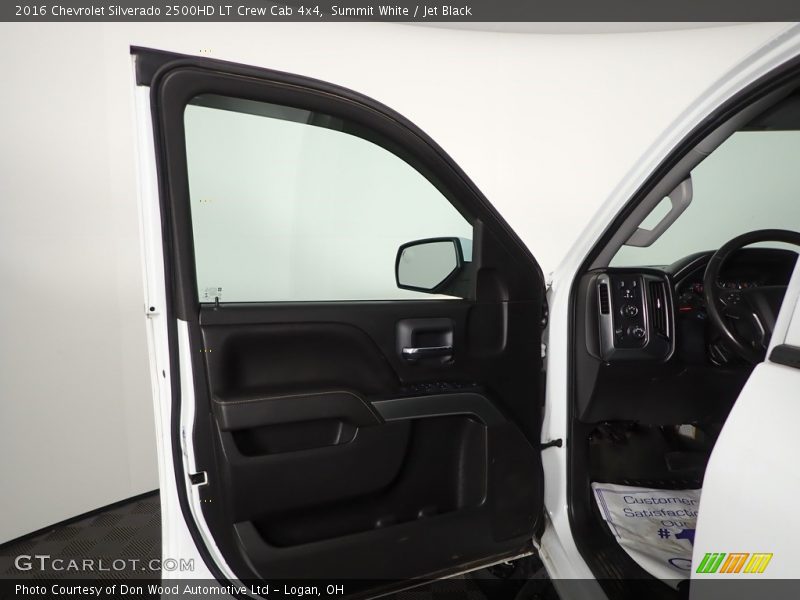 Summit White / Jet Black 2016 Chevrolet Silverado 2500HD LT Crew Cab 4x4