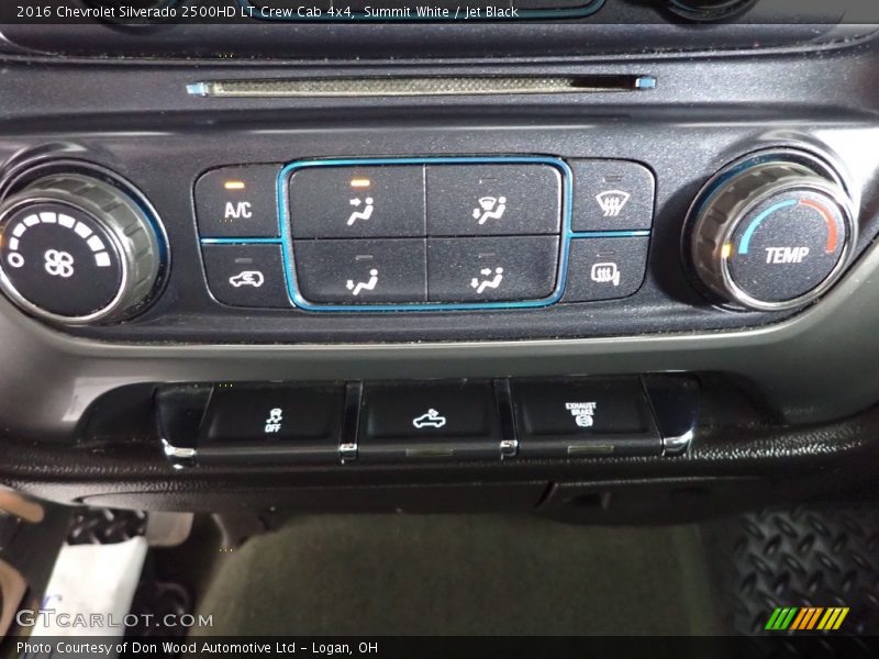 Summit White / Jet Black 2016 Chevrolet Silverado 2500HD LT Crew Cab 4x4