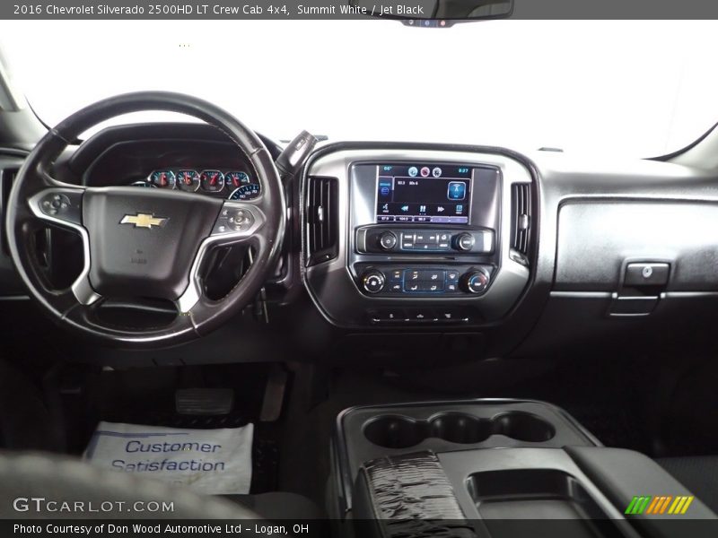 Summit White / Jet Black 2016 Chevrolet Silverado 2500HD LT Crew Cab 4x4
