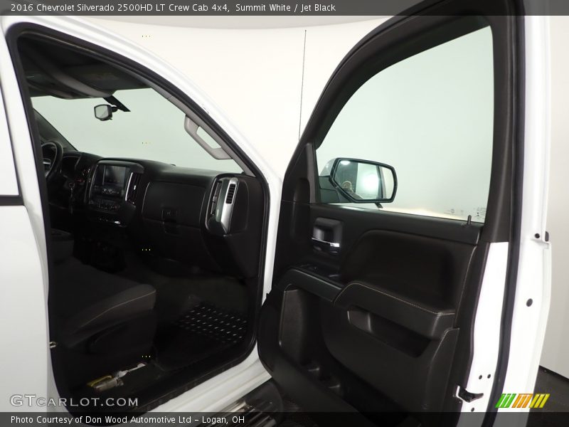 Summit White / Jet Black 2016 Chevrolet Silverado 2500HD LT Crew Cab 4x4