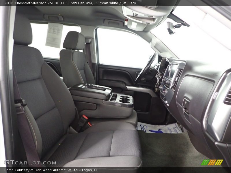 Summit White / Jet Black 2016 Chevrolet Silverado 2500HD LT Crew Cab 4x4