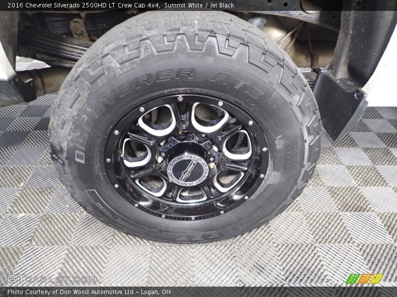Summit White / Jet Black 2016 Chevrolet Silverado 2500HD LT Crew Cab 4x4