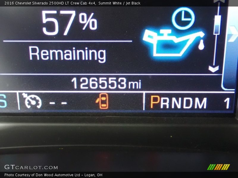 Summit White / Jet Black 2016 Chevrolet Silverado 2500HD LT Crew Cab 4x4