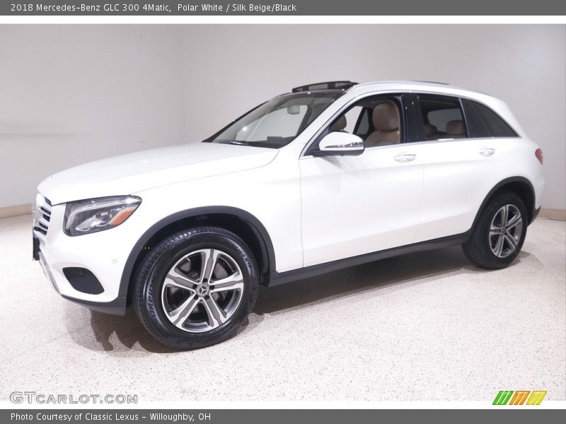 Polar White / Silk Beige/Black 2018 Mercedes-Benz GLC 300 4Matic