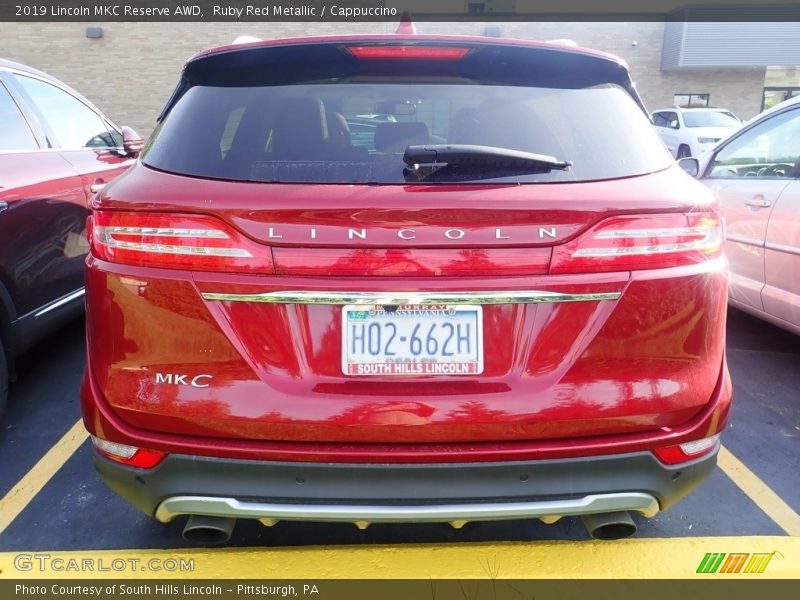 Ruby Red Metallic / Cappuccino 2019 Lincoln MKC Reserve AWD