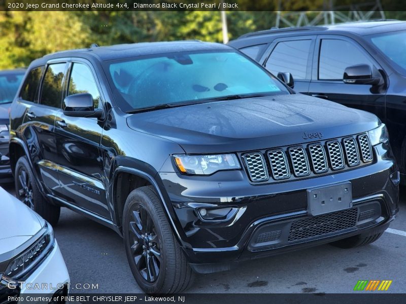 Diamond Black Crystal Pearl / Black 2020 Jeep Grand Cherokee Altitude 4x4
