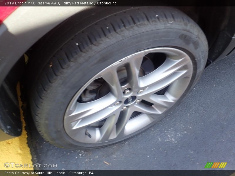 Ruby Red Metallic / Cappuccino 2019 Lincoln MKC Reserve AWD