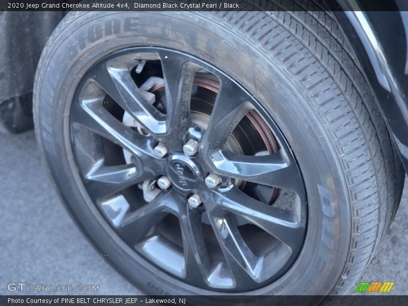 Diamond Black Crystal Pearl / Black 2020 Jeep Grand Cherokee Altitude 4x4