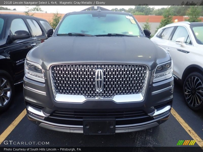 Magnetic Gray Metallic / Ebony 2018 Lincoln Navigator Select L 4x4