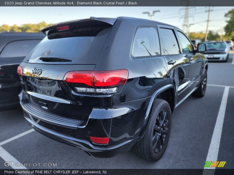 Diamond Black Crystal Pearl / Black 2020 Jeep Grand Cherokee Altitude 4x4