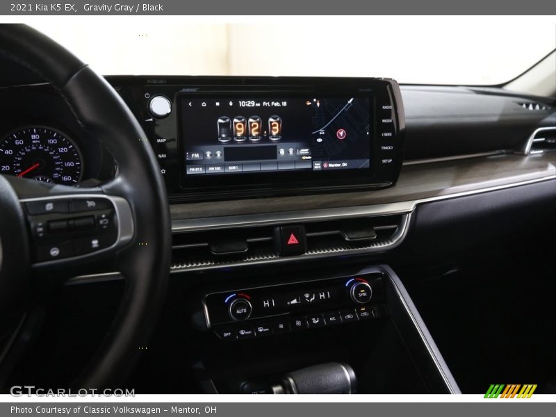 Gravity Gray / Black 2021 Kia K5 EX