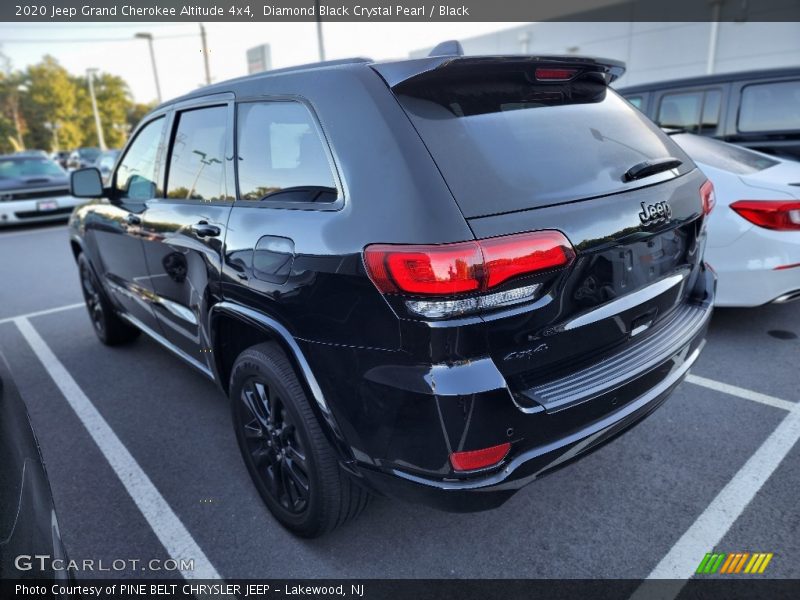 Diamond Black Crystal Pearl / Black 2020 Jeep Grand Cherokee Altitude 4x4