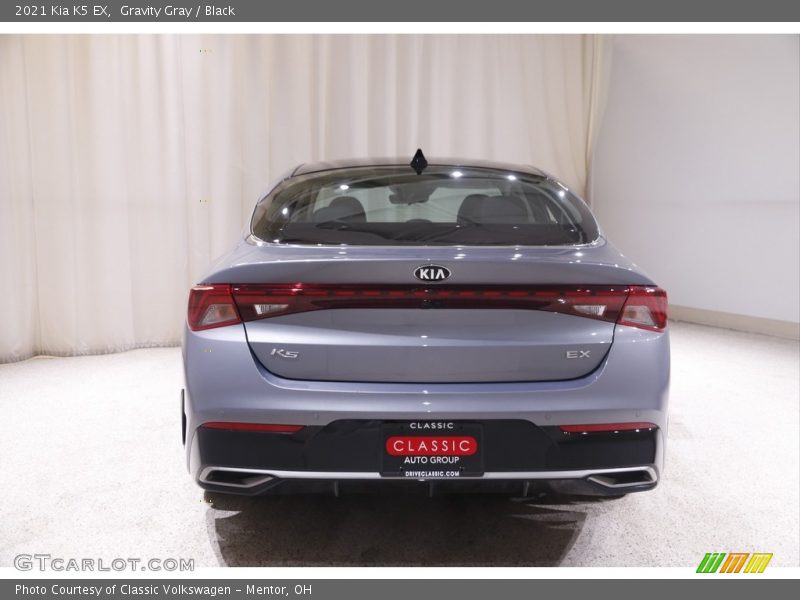 Gravity Gray / Black 2021 Kia K5 EX