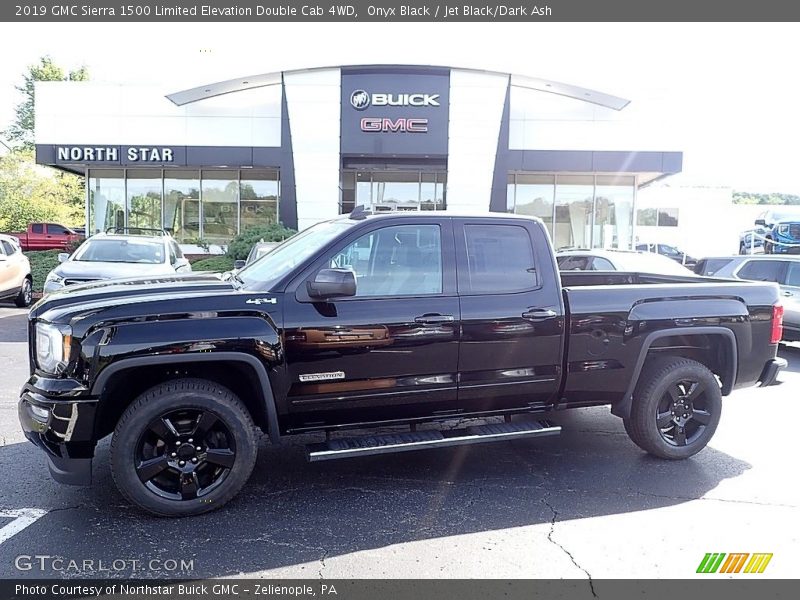 Onyx Black / Jet Black/Dark Ash 2019 GMC Sierra 1500 Limited Elevation Double Cab 4WD