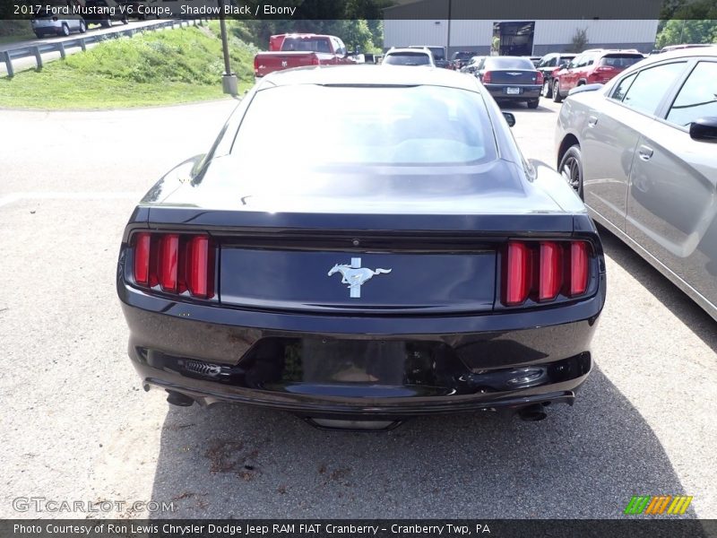 Shadow Black / Ebony 2017 Ford Mustang V6 Coupe