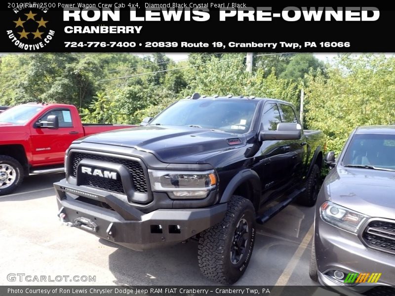 Diamond Black Crystal Pearl / Black 2019 Ram 2500 Power Wagon Crew Cab 4x4