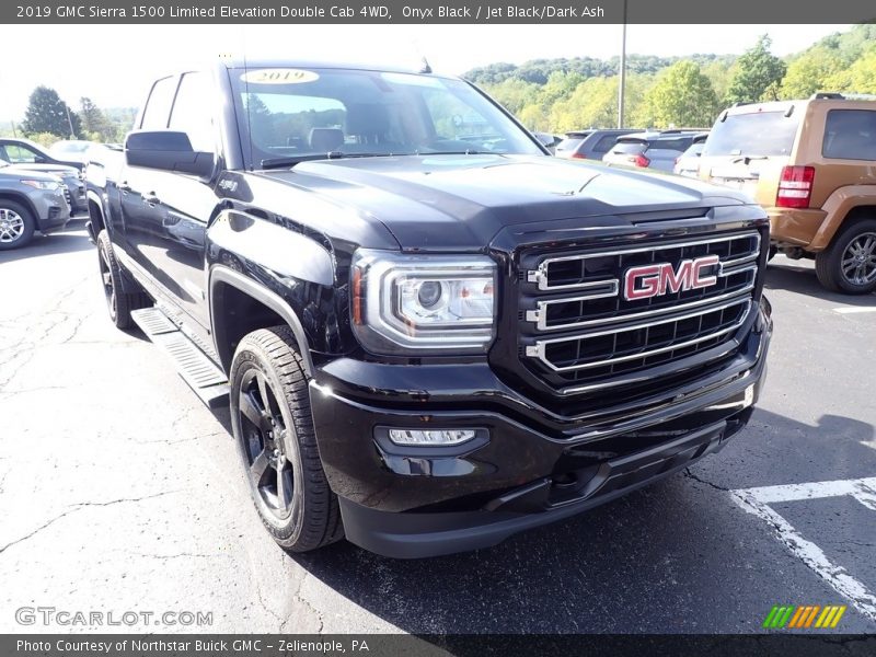 Onyx Black / Jet Black/Dark Ash 2019 GMC Sierra 1500 Limited Elevation Double Cab 4WD