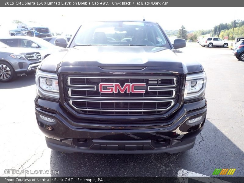 Onyx Black / Jet Black/Dark Ash 2019 GMC Sierra 1500 Limited Elevation Double Cab 4WD