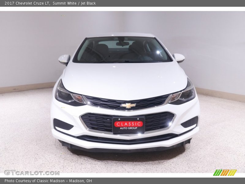 Summit White / Jet Black 2017 Chevrolet Cruze LT