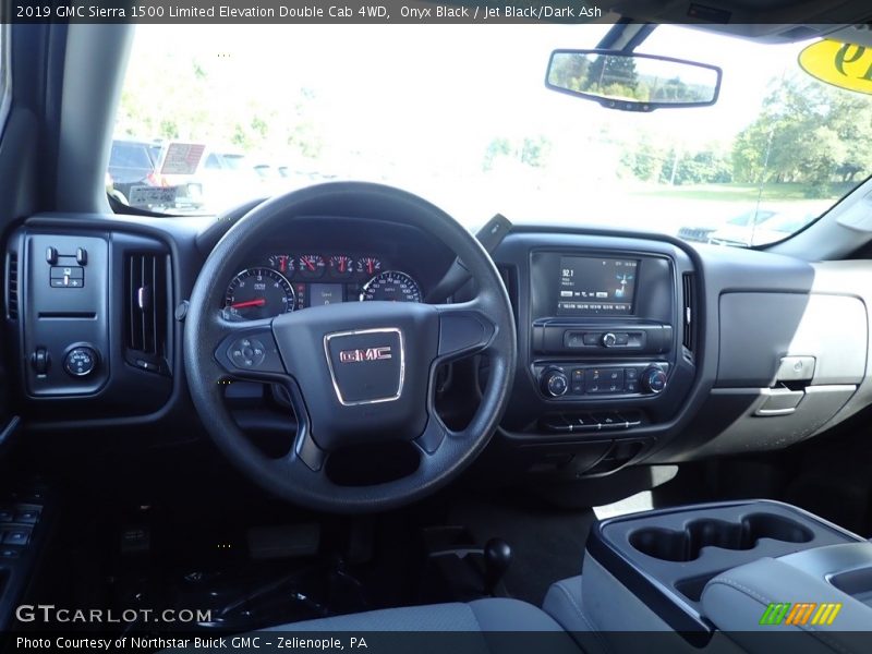 Onyx Black / Jet Black/Dark Ash 2019 GMC Sierra 1500 Limited Elevation Double Cab 4WD