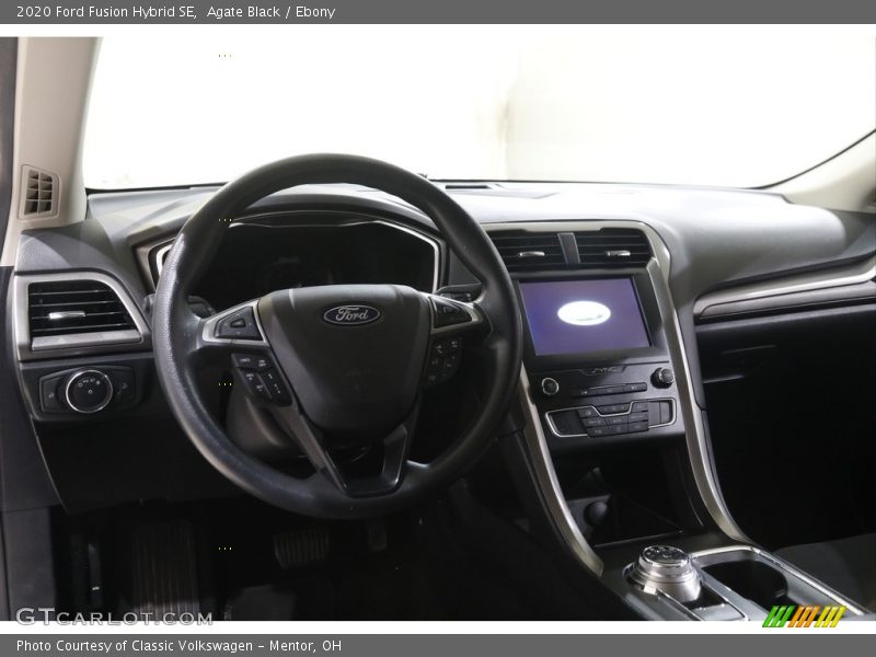 Agate Black / Ebony 2020 Ford Fusion Hybrid SE