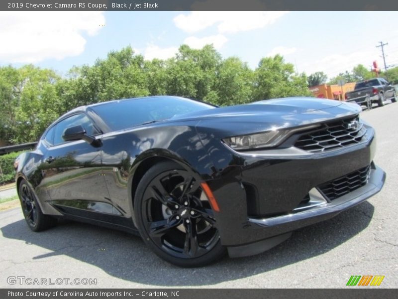 Black / Jet Black 2019 Chevrolet Camaro RS Coupe