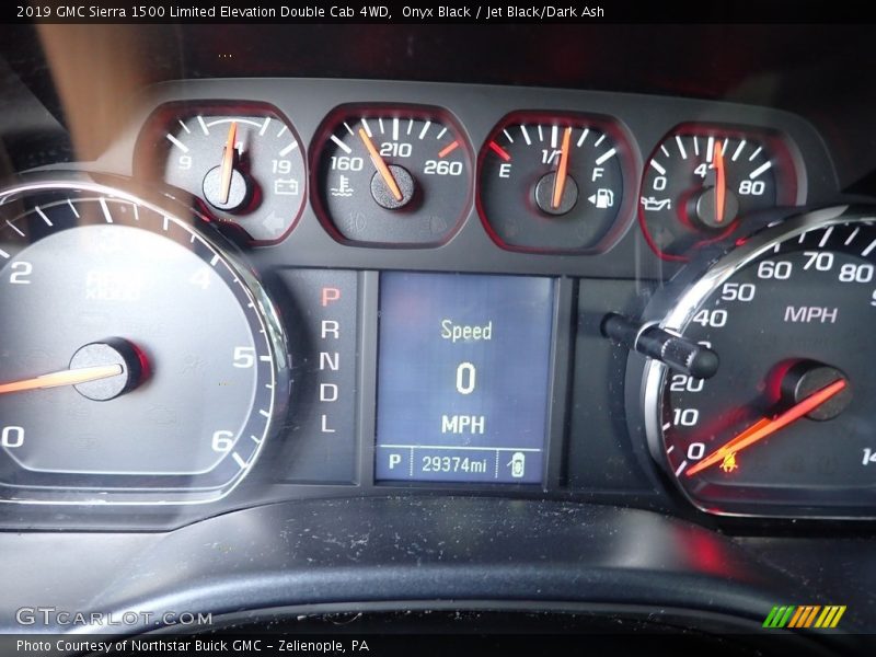 Onyx Black / Jet Black/Dark Ash 2019 GMC Sierra 1500 Limited Elevation Double Cab 4WD