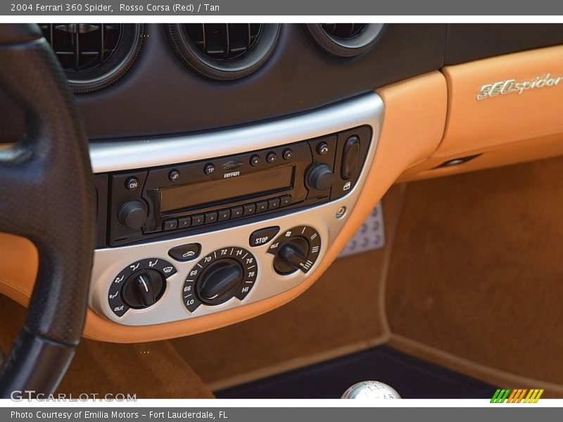 Controls of 2004 360 Spider