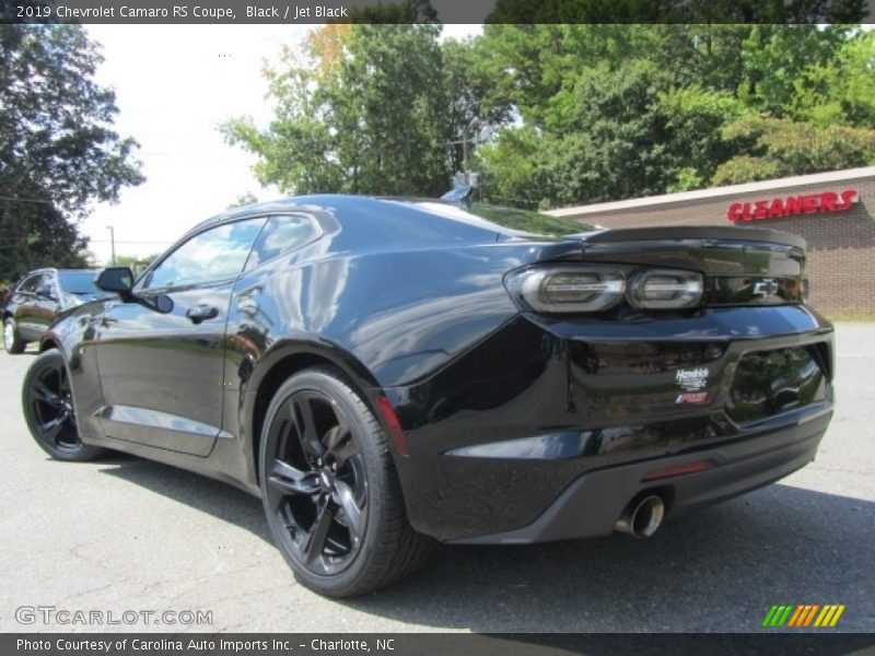 Black / Jet Black 2019 Chevrolet Camaro RS Coupe