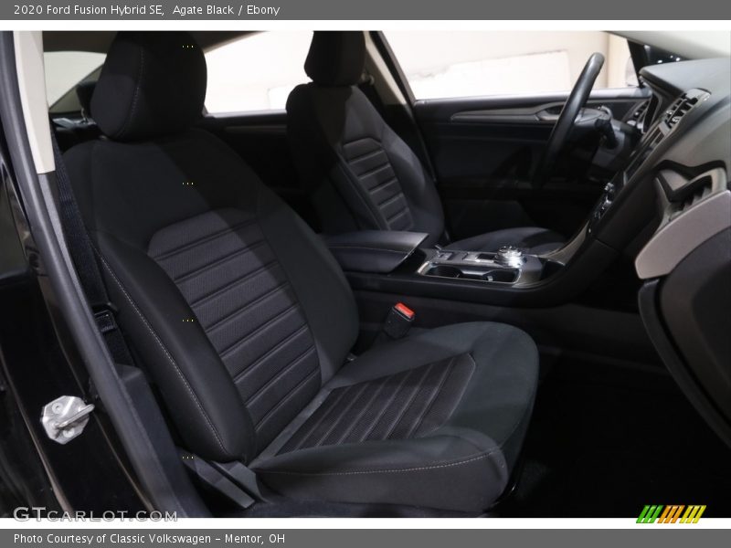 Agate Black / Ebony 2020 Ford Fusion Hybrid SE