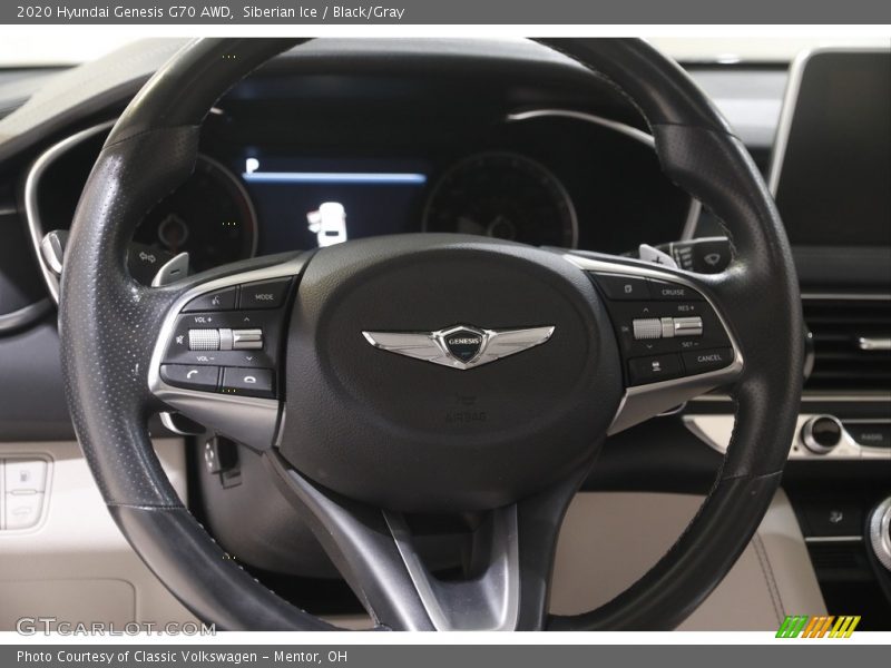  2020 Genesis G70 AWD Steering Wheel