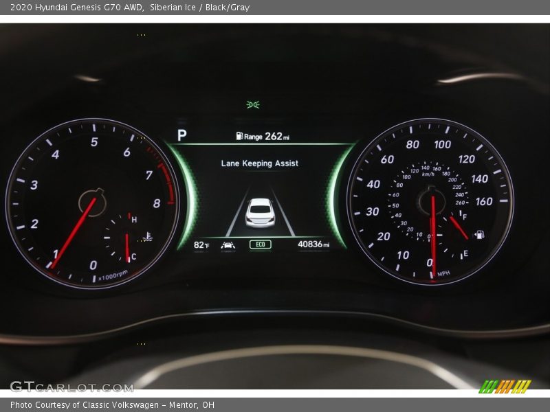 2020 Genesis G70 AWD G70 AWD Gauges