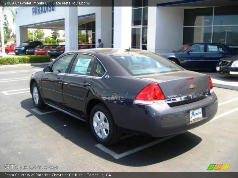 Slate Metallic / Ebony 2009 Chevrolet Impala LT