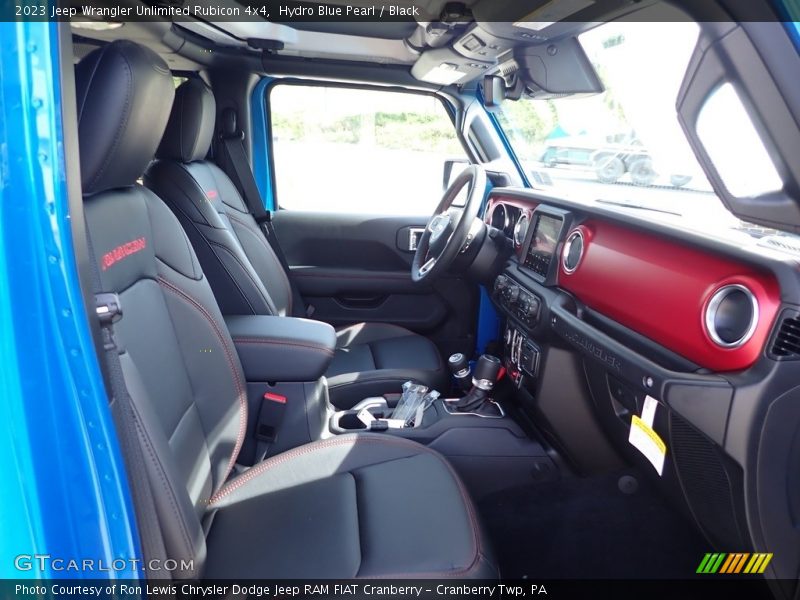  2023 Wrangler Unlimited Rubicon 4x4 Black Interior