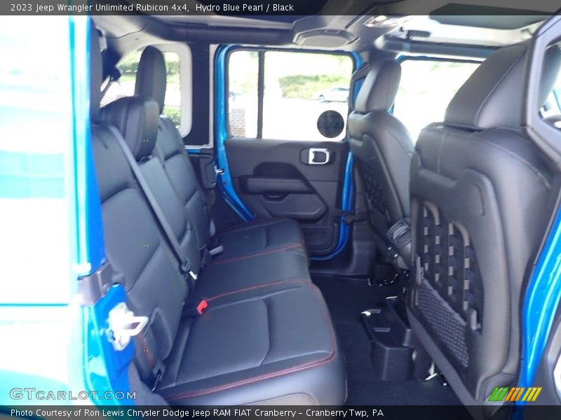 Rear Seat of 2023 Wrangler Unlimited Rubicon 4x4