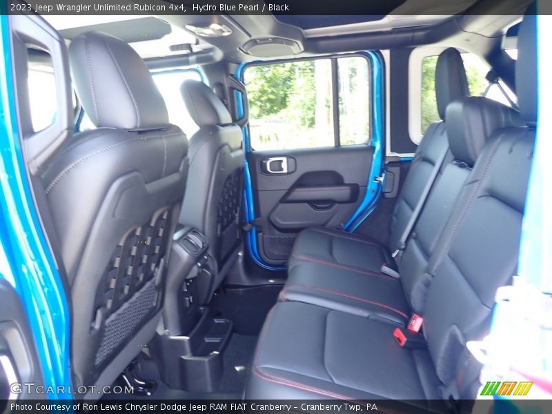Rear Seat of 2023 Wrangler Unlimited Rubicon 4x4