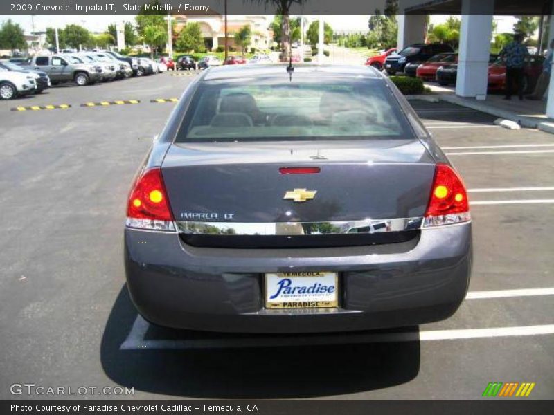 Slate Metallic / Ebony 2009 Chevrolet Impala LT