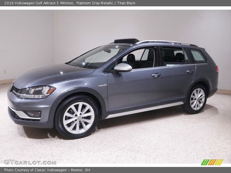 Platinum Gray Metallic / Titan Black 2019 Volkswagen Golf Alltrack S 4Motion