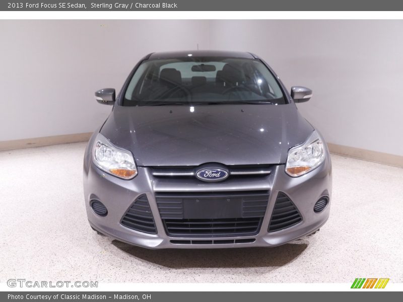 Sterling Gray / Charcoal Black 2013 Ford Focus SE Sedan