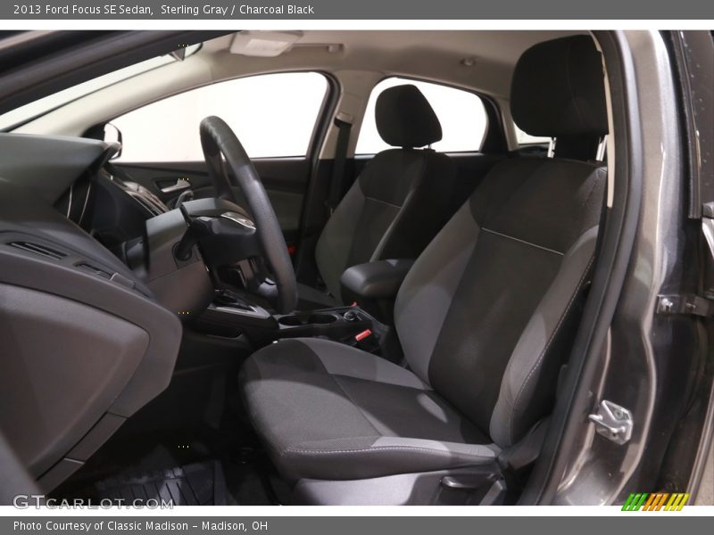 Sterling Gray / Charcoal Black 2013 Ford Focus SE Sedan