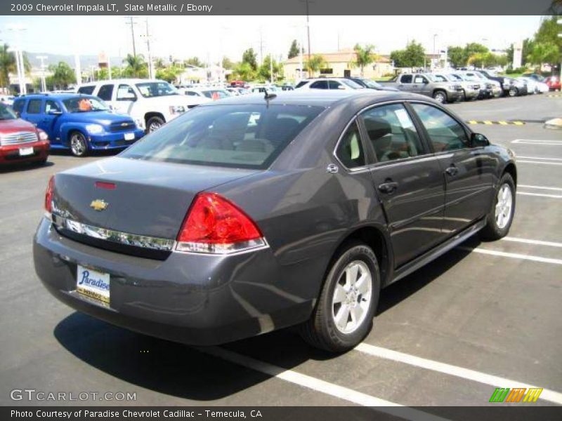 Slate Metallic / Ebony 2009 Chevrolet Impala LT