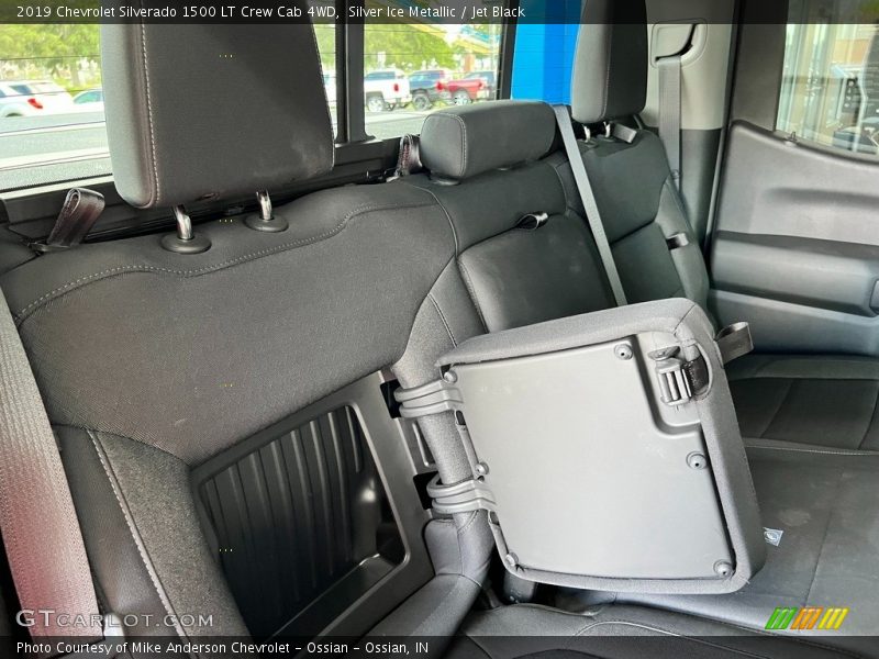 Silver Ice Metallic / Jet Black 2019 Chevrolet Silverado 1500 LT Crew Cab 4WD