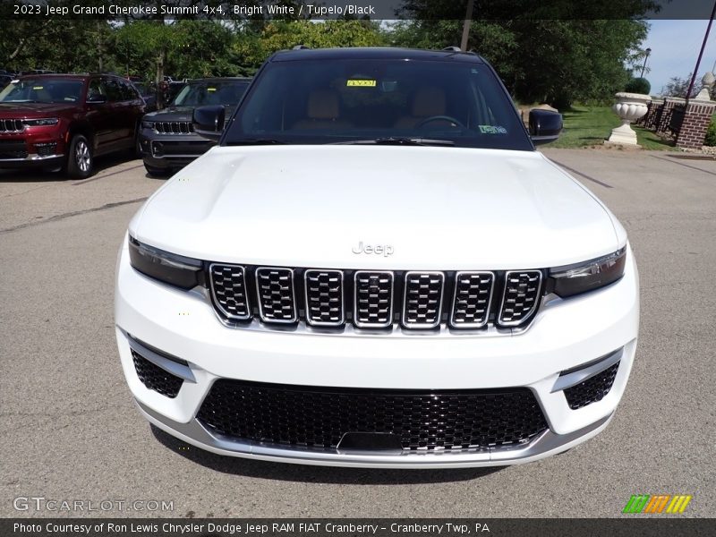 Bright White / Tupelo/Black 2023 Jeep Grand Cherokee Summit 4x4