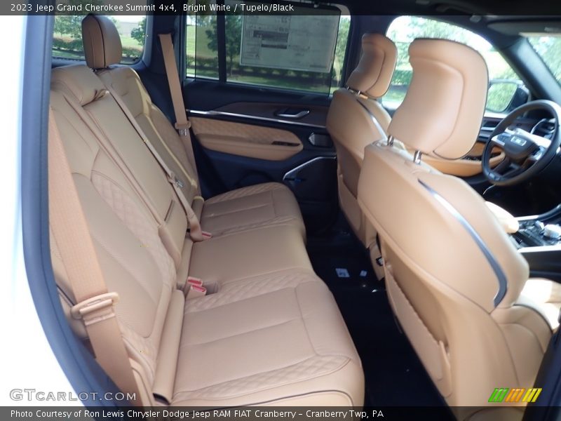 Rear Seat of 2023 Grand Cherokee Summit 4x4