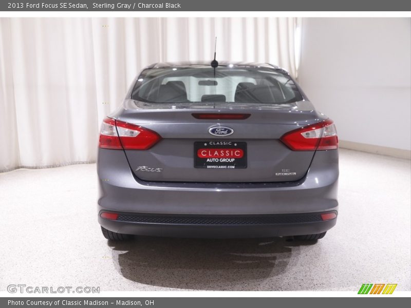 Sterling Gray / Charcoal Black 2013 Ford Focus SE Sedan