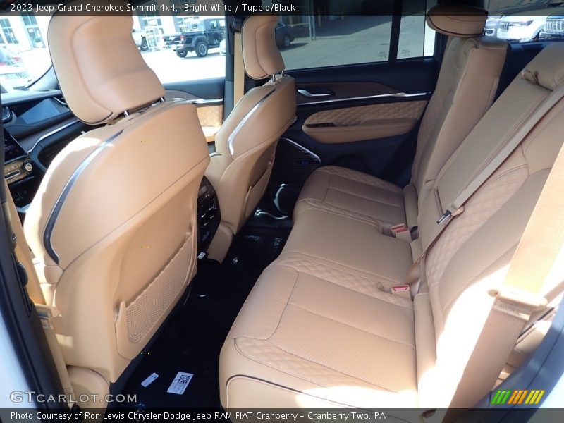 Rear Seat of 2023 Grand Cherokee Summit 4x4