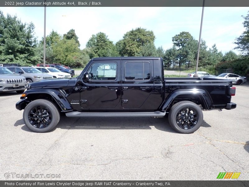 Black / Black 2022 Jeep Gladiator High Altitude 4x4