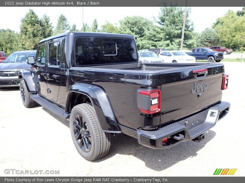 Black / Black 2022 Jeep Gladiator High Altitude 4x4